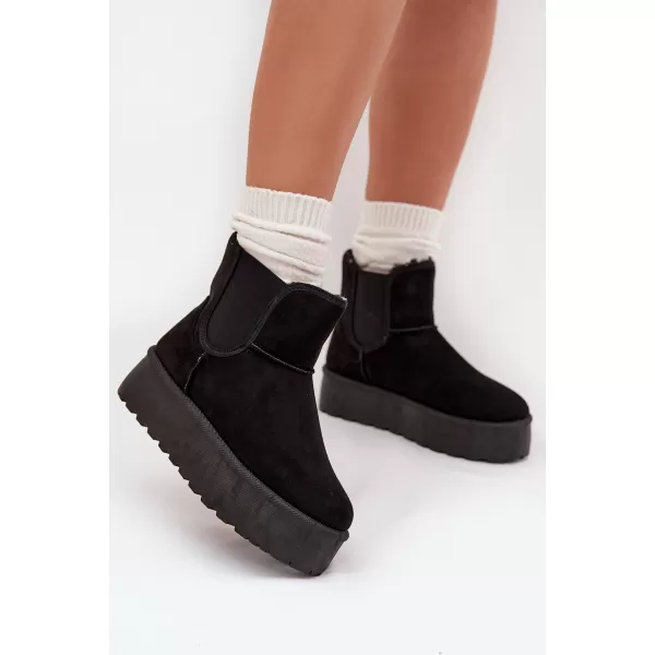  Dámske snehule BOTO 25BT26-9243 BLACK 