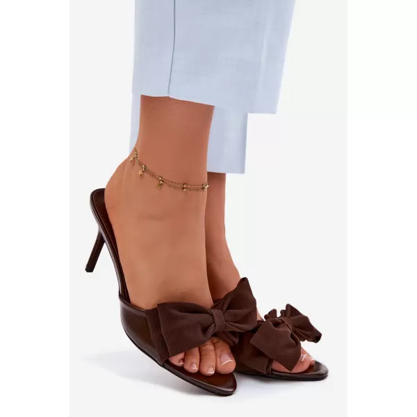  Dámske šľapky BOTO LOLA5316 BROWN 