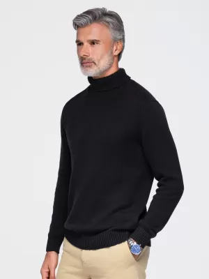 Pánsky rolák OMBRE OM-SWTN-0192 BLACK