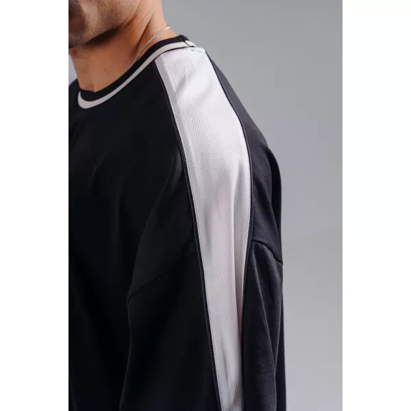  Oversized tričko NEBBIA PRIMAL 869 BLACK 