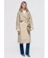 Dámsky kabát OMBRE OW-CT-E0004 BEIGE