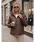 Dámska bunda DSTREET TY5772 HNEDÁ
