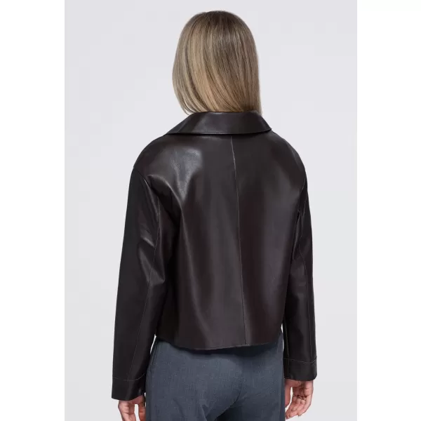  Dámska bunda OMBRE OW-JT-E0005 BROWN 