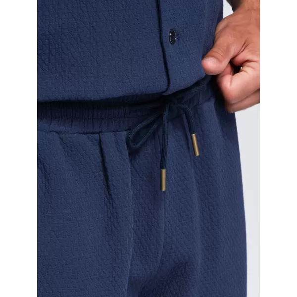  Pánske kraťasy OMBRE OM-SRCS-0207 NAVY BLUE 