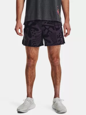 Pánske kraťasy UNDER ARMOUR WE RUN IN PEACE SHORT 1377048-001 ČIERNA