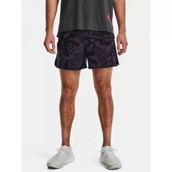  Pánske kraťasy UNDER ARMOUR WE RUN IN PEACE SHORT 1377048-001 ČIERNA 