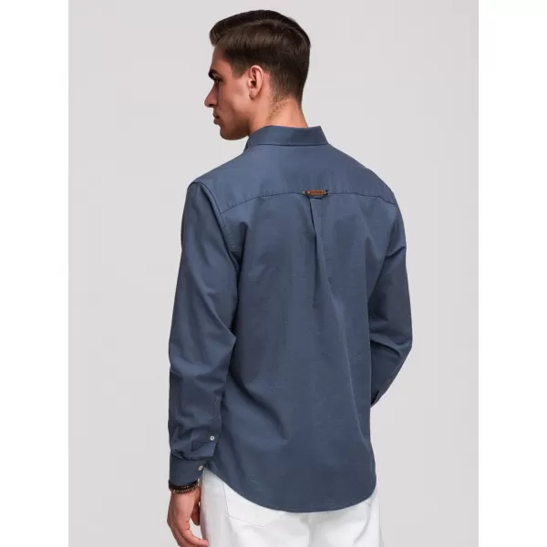  Pánska košeľa OMBRE OM-SHCS-0134 BLUE 