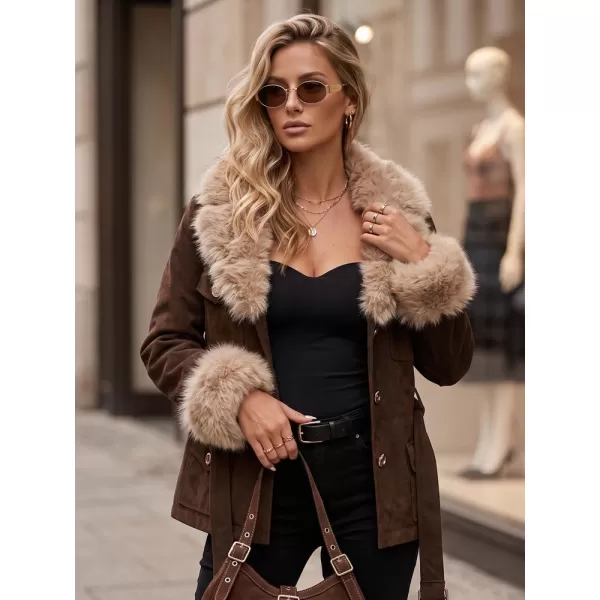  Dámska bunda DSTREET TY5852 HNEDÁ 