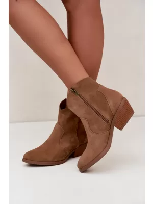 Dámske členkové topánky BIG STAR SHOES TT274953 BÉŽOVÁ