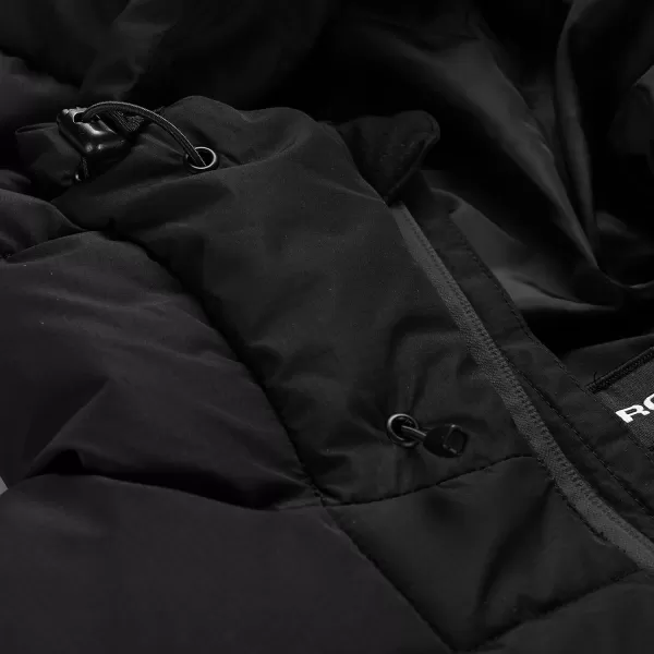  Pánsky zimný kabát ALPINE PRO PUER BLACK 