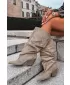 Dámske čižmy BOTO 2580A-1 KHAKI