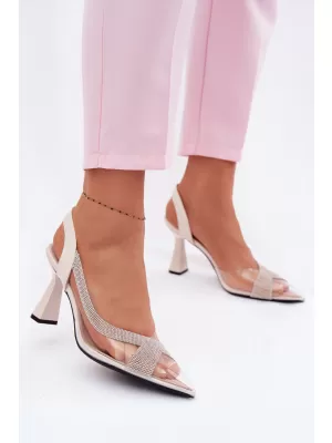 Dámske sandále VINCEZA 62282 BEIGE