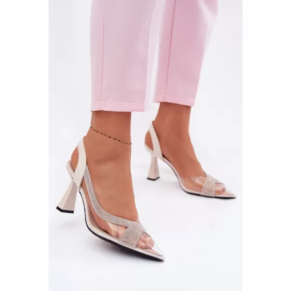  Dámske sandále VINCEZA 62282 BEIGE 