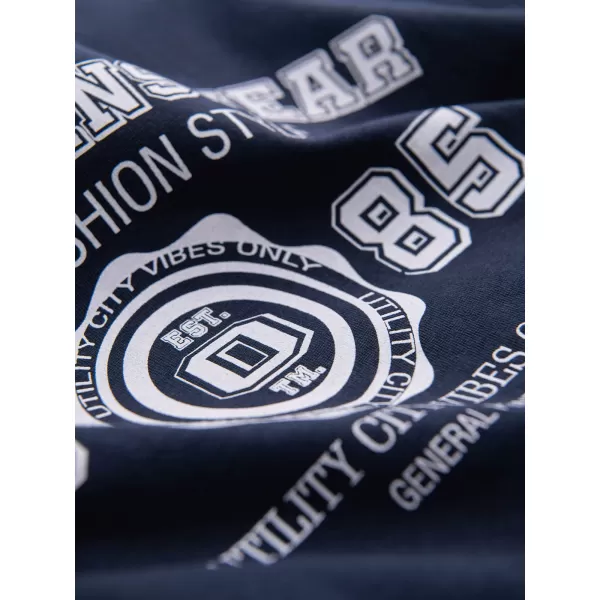  Pánske tričko OMBRE OM-TSPT-0269 NAVY BLUE 