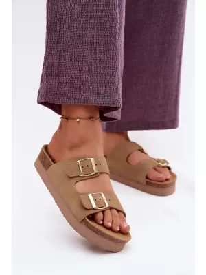 Dámske sandále VINCEZA 102657 BEIGE