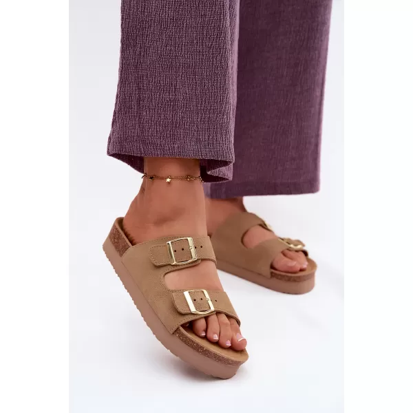  Dámske sandále VINCEZA 102657 BEIGE 