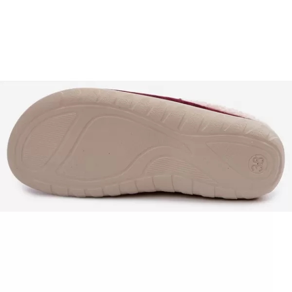 Dámske šľapky INBLU ET000042 BORDO 