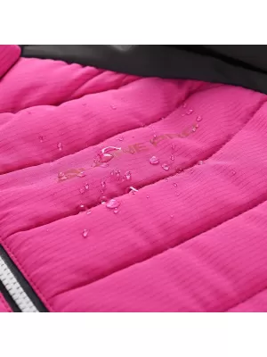 Detská bunda ALPINE PRO GERLO FUCHSIA RED