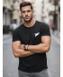 Pánske tričko DSTREET NX0183R-BK ČIERNA