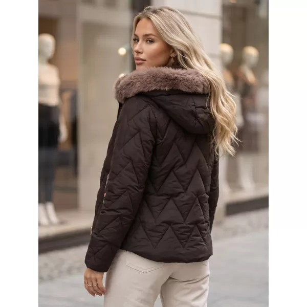  Dámska bunda DSTREET TY6084 HNEDÁ 