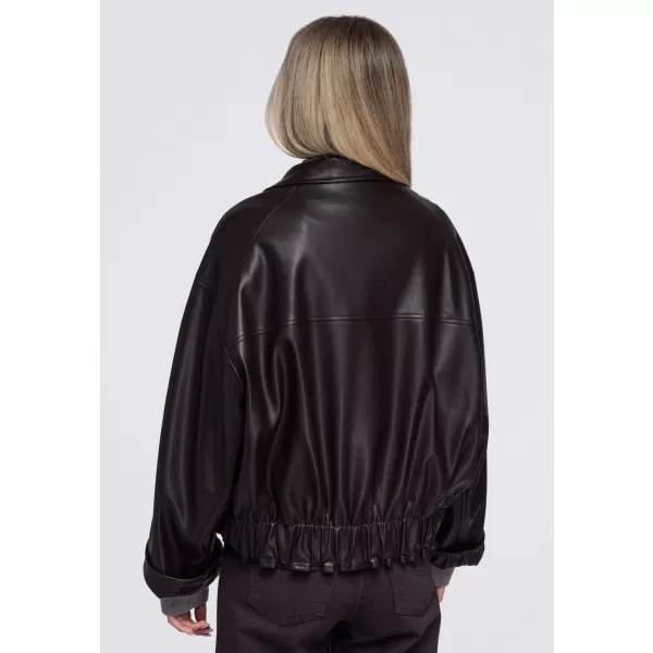  Dámska bunda OMBRE OW-JT-E0007 BROWN 