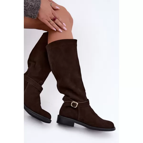  Dámske čižmy VINCEZA 89168 BROWN 