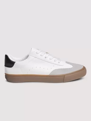 Pánske tenisky OMBRE OM-FOTL-0190 WHITE