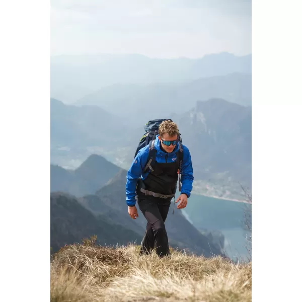  Pánska nepremokavá softshellová bunda NORDBLANC EXPEDITIOUS NBSSM8323 MODRÁ 