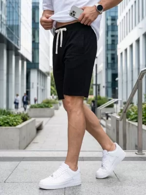Pánske kraťasy DSTREET SX2625 ČIERNA