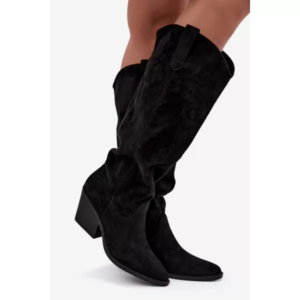  Dámske čižmy BOTO CLS-627 BLACK 