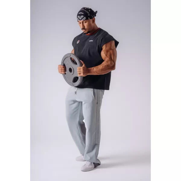  Pánske tielka NEBBIA OLYMPIA MUSCLE COVER 947 BLACK 