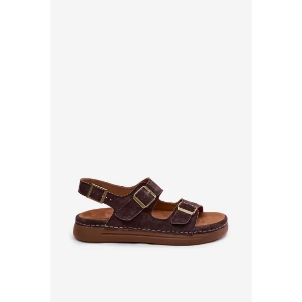  Dámske sandále VINCEZA 79620 CHOCOLATE 
