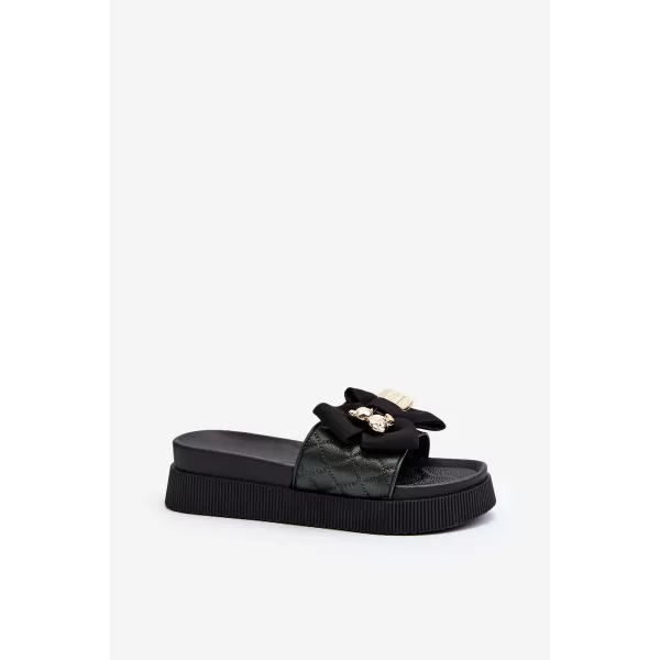  Dámske žabky BOTO SP50-1/BG146P BLACK 