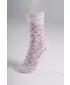 Crew ponožky s leopardím vzorom NEBBIA PRIMAL 106 PINK LEOPARD
