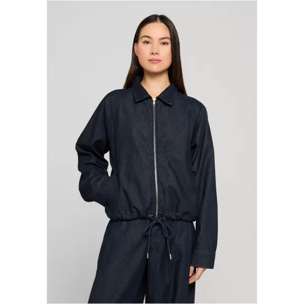  Dámska bunda URBAN CLASSICS TB8295 BLUE RINSED WASHED 