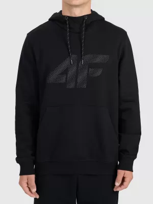 Pánska mikina 4F WMM00TSWSM2548 DEEP BLACK