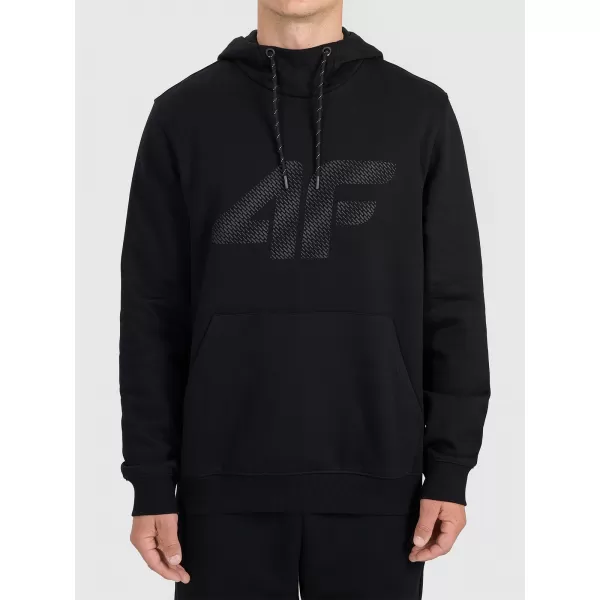  Pánska mikina 4F WMM00TSWSM2548 DEEP BLACK 