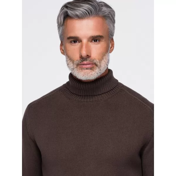  Pánsky rolák OMBRE OM-SWTN-0192 BROWN 