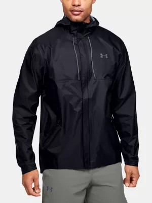 Pánska bunda UNDER ARMOUR CLOUDBURST STORM SHELL 1350950-001 ČIERNA