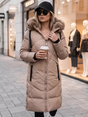Dámska bunda DSTREET 1 TY5357 KHAKI