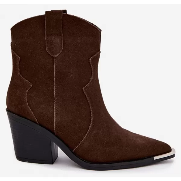  Dámske čižmy BOTO 6397/A BROWN 