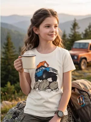 Detské tričko ALPINE PRO ECOMO 4 CREAM VARIANT PC