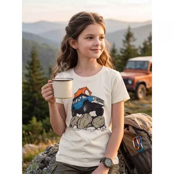  Detské tričko ALPINE PRO ECOMO 4 CREAM VARIANT PC 