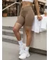 Dámske kraťasy DSTREET SY0578 KARAMELOVÁ