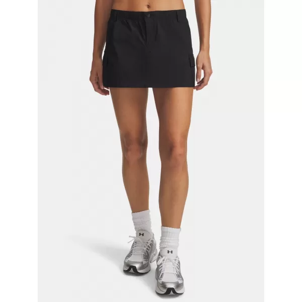  Dámske kraťasy UNDER ARMOUR UNSTOPPABLE UTILITY SKIRT 6009725-008 ČIERNA 