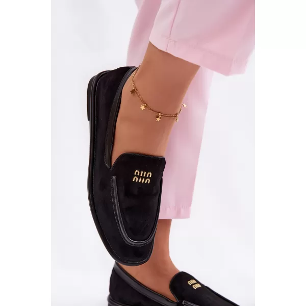  Dámske mokasíny VINCEZA 62271 BLACK 