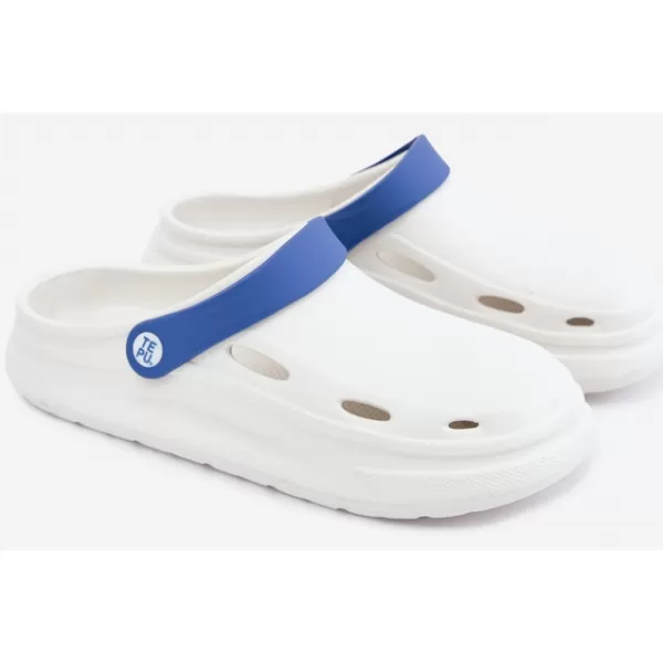  Pánske šľapky BOTO C73A216 WHITE/BLUE 