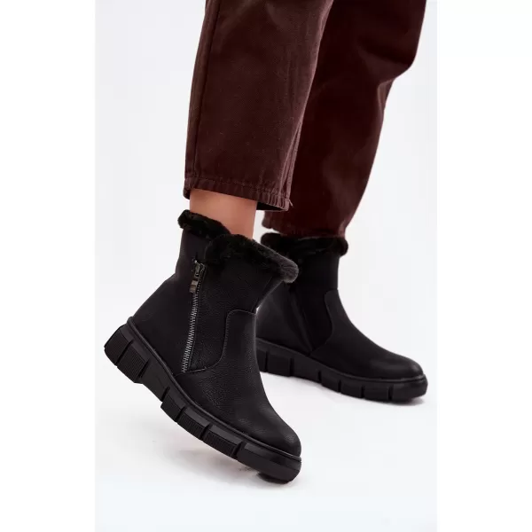  Dámske snehule EVENTO 25BT02-9407 BLACK 