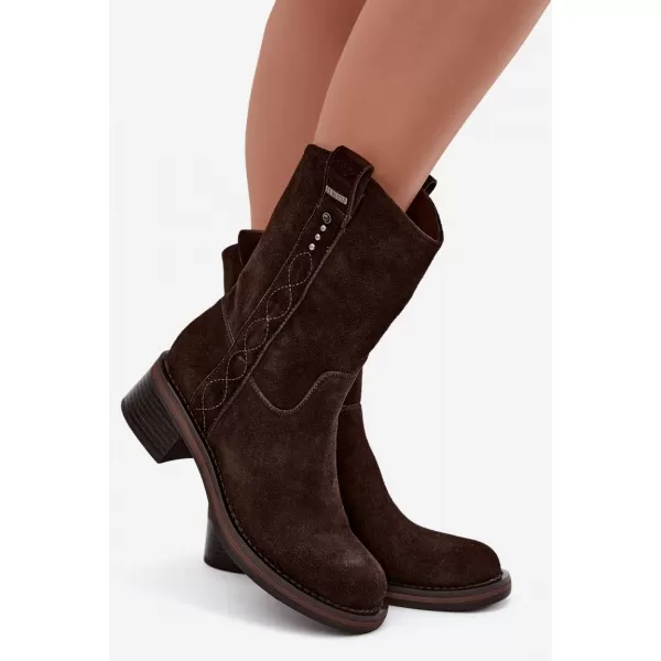 Dámske topánky BIG STAR SHOES UU274607 CHOCOLATE 