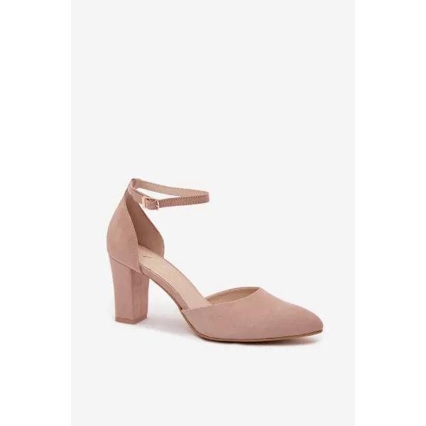  Dámske lodičky ZAZOO 823 BEIGE 